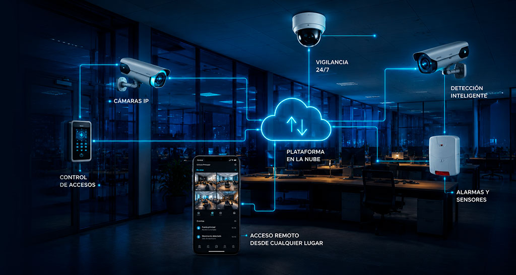 Seguridad inteligente residencial y corporativa